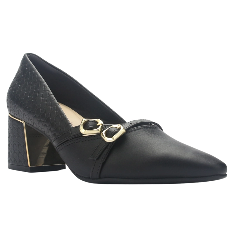 ZAPATO NEGRO MUJER RAMARIM 2551204 CASUAL - 3