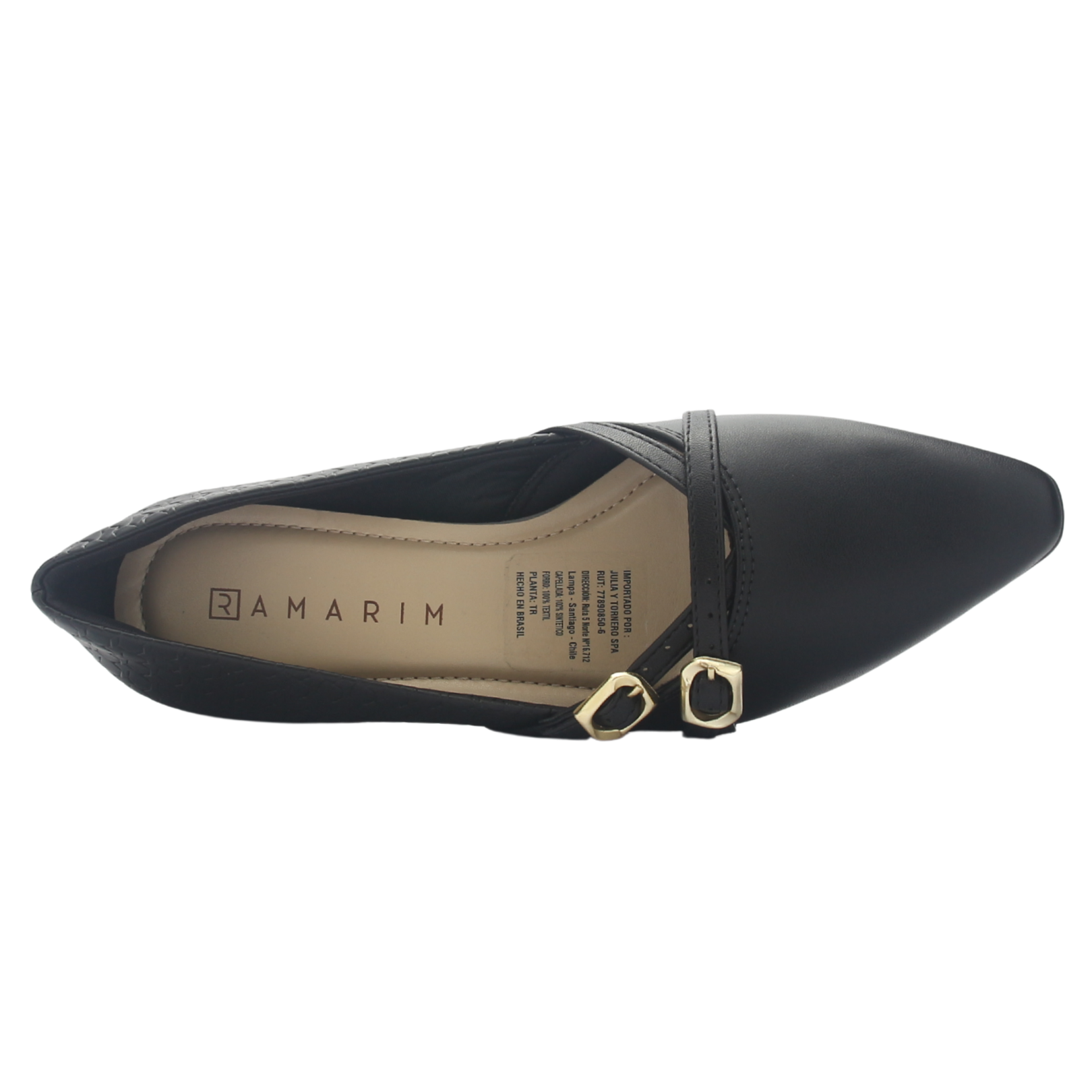 ZAPATO NEGRO MUJER RAMARIM 2551204 CASUAL - 5