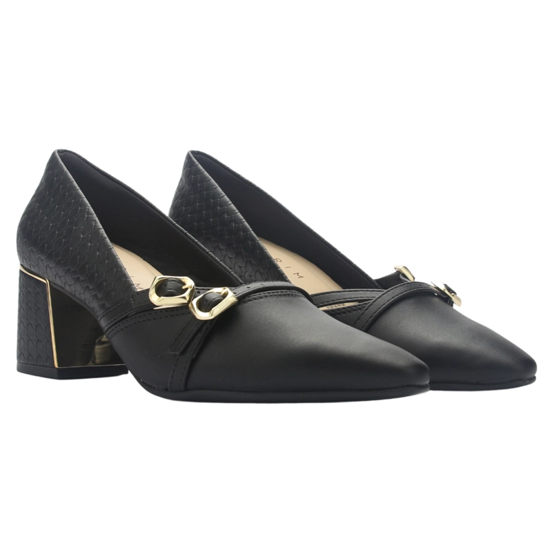 ZAPATO NEGRO MUJER RAMARIM 2551204 CASUAL - 6