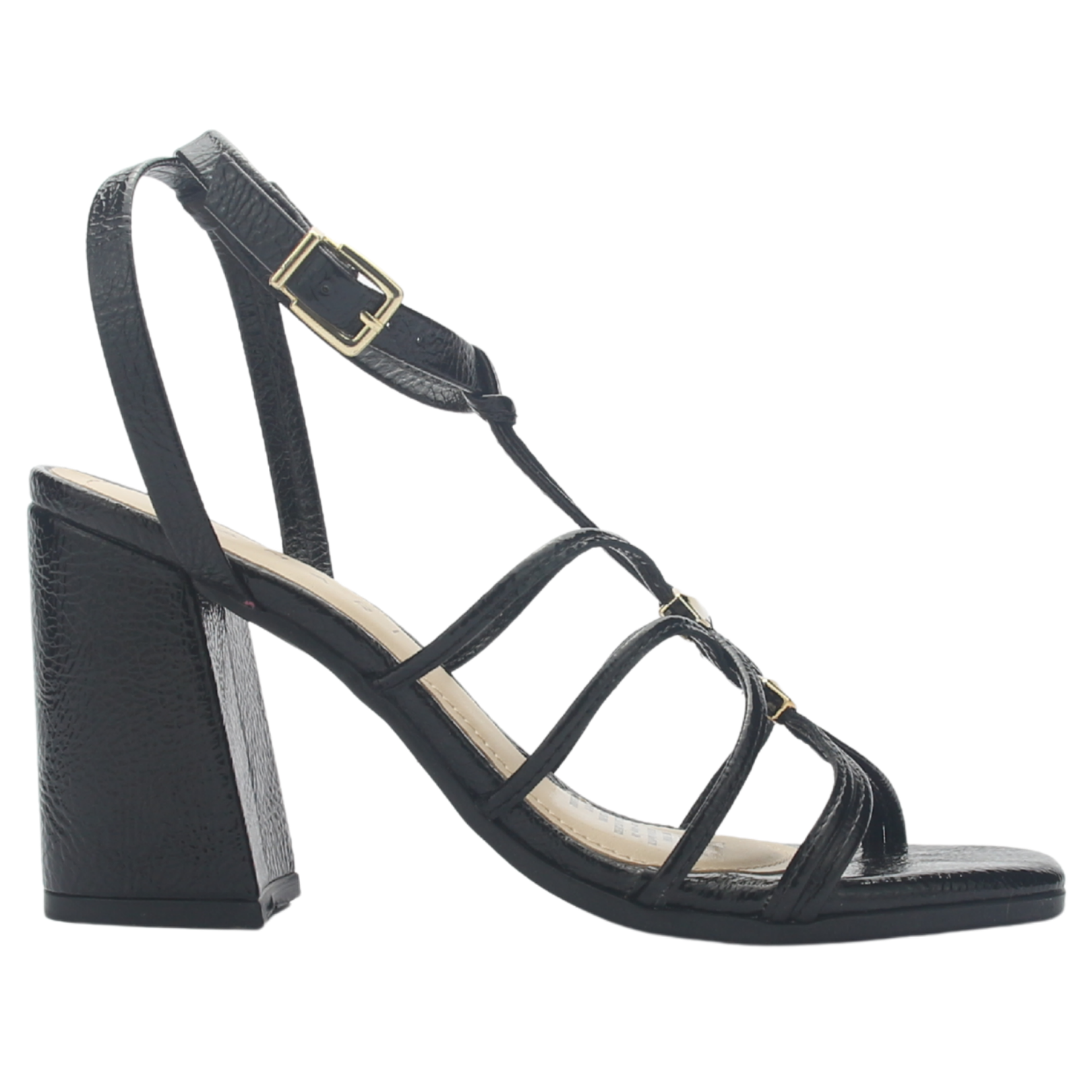SANDALIA NEGRO MUJER RAMARIM 2541204 CASUAL - 1