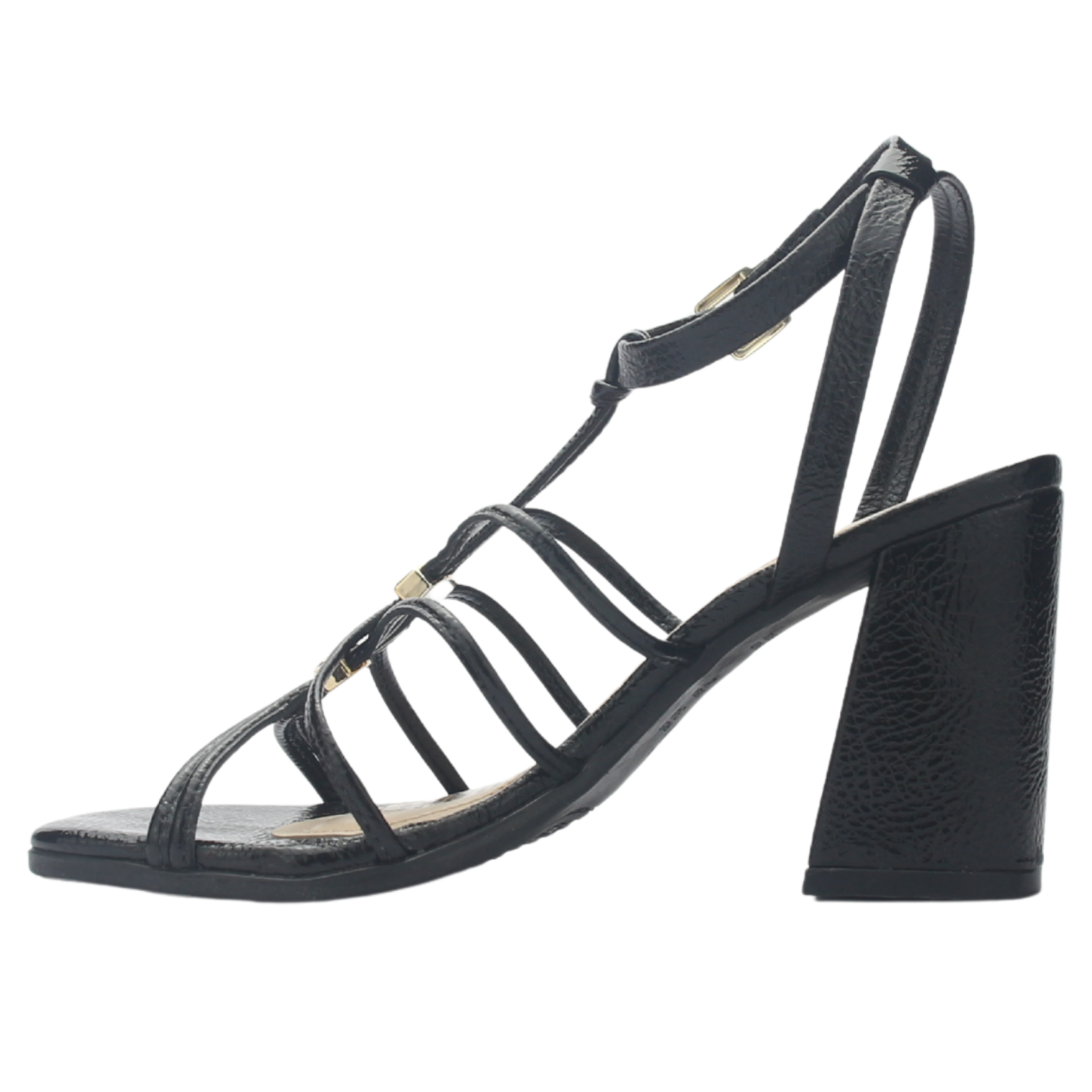 SANDALIA NEGRO MUJER RAMARIM 2541204 CASUAL - 2