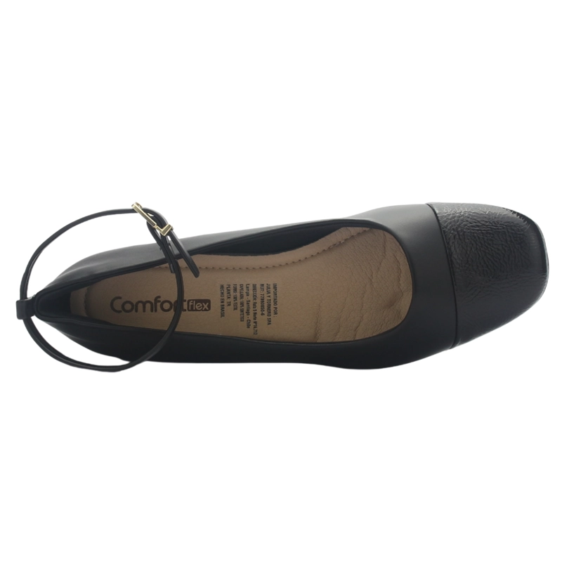 ZAPATO NEGRO MUJER COMFORTFLEX 2595403 CASUAL - 5