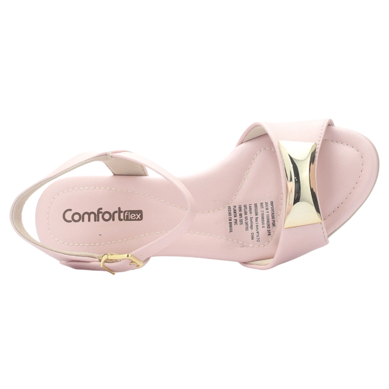 SANDALIA MUJER ROSADO COMFORTFLEX 2557402 CASUAL - 5