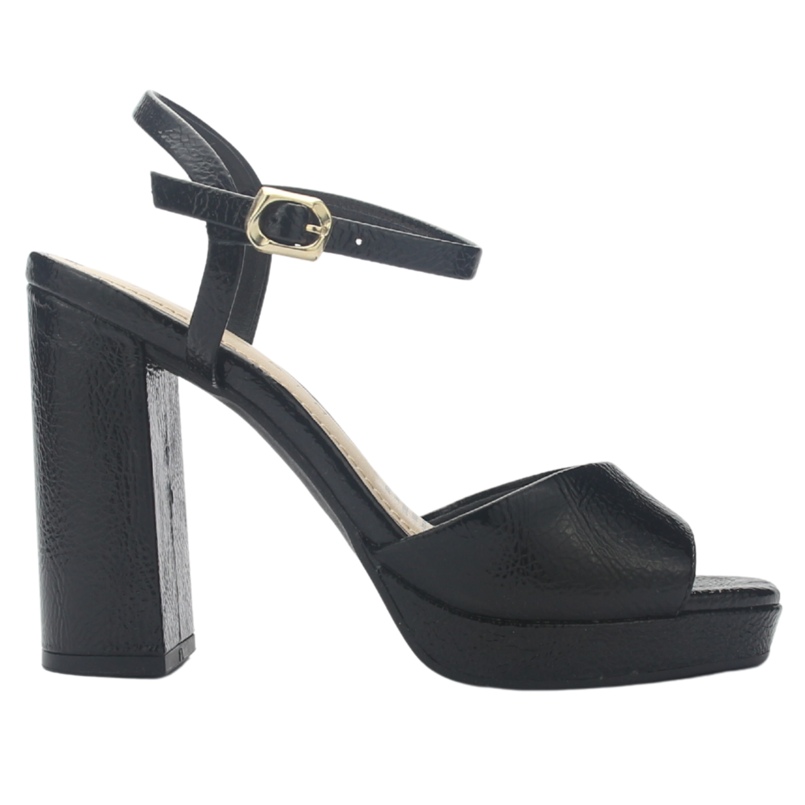 SANDALIA NEGRO MUJER RAMARIM 2557201 CASUAL - 1