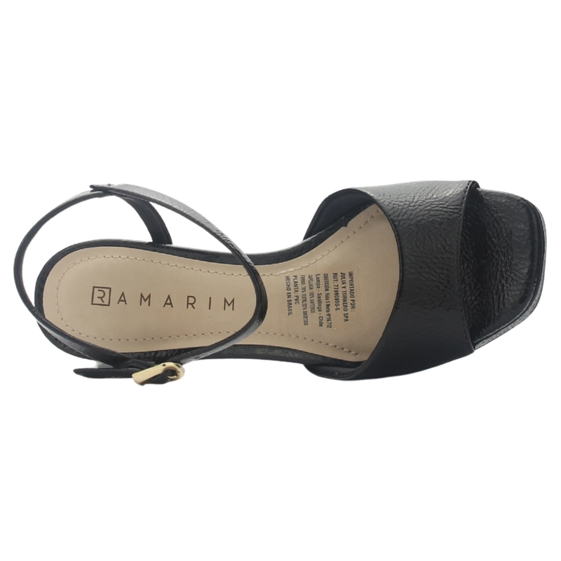 SANDALIA NEGRO MUJER RAMARIM 2557201 CASUAL - 5