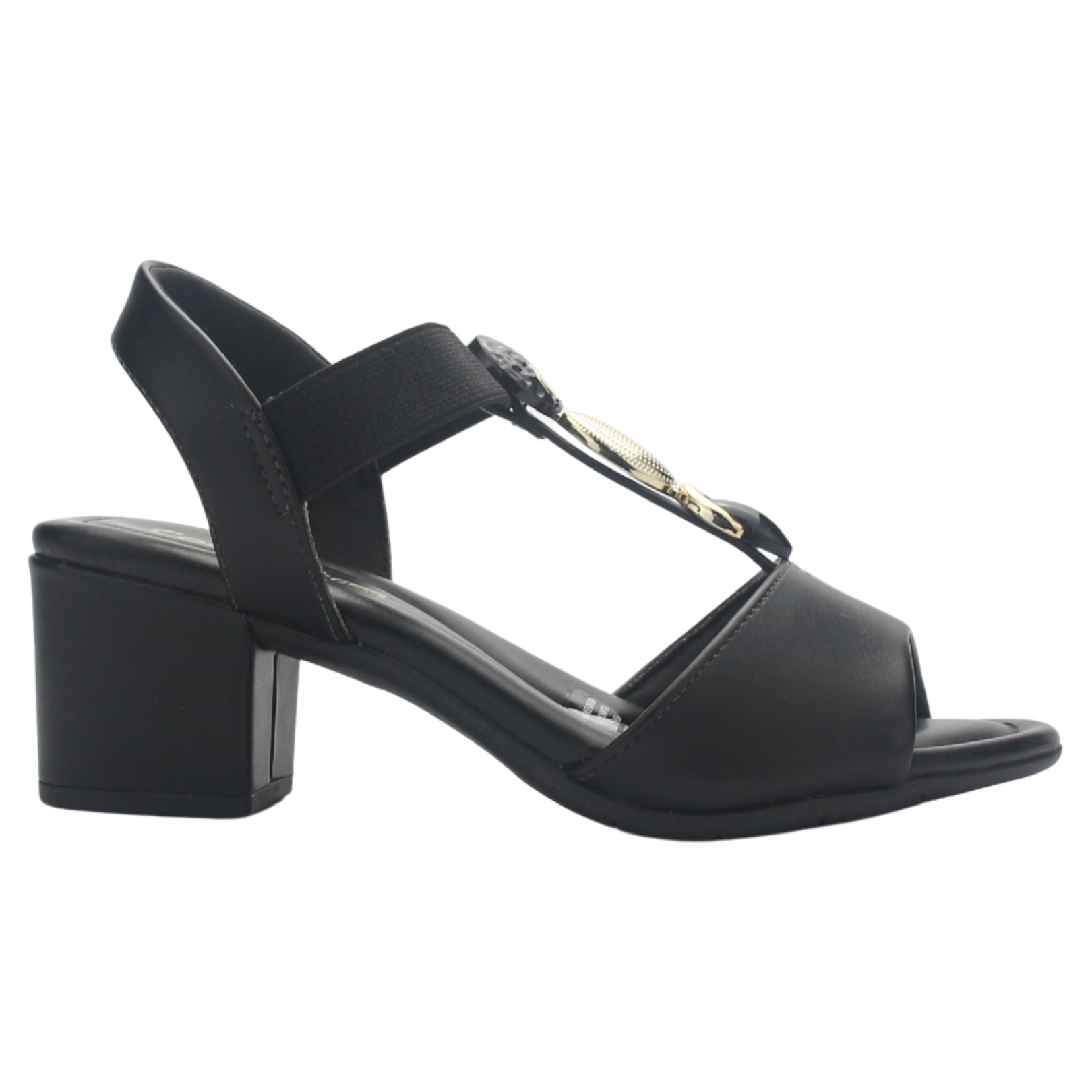 SANDALIA NEGRO MUJER COMFORTFLEX 2557403 CASUAL - 1