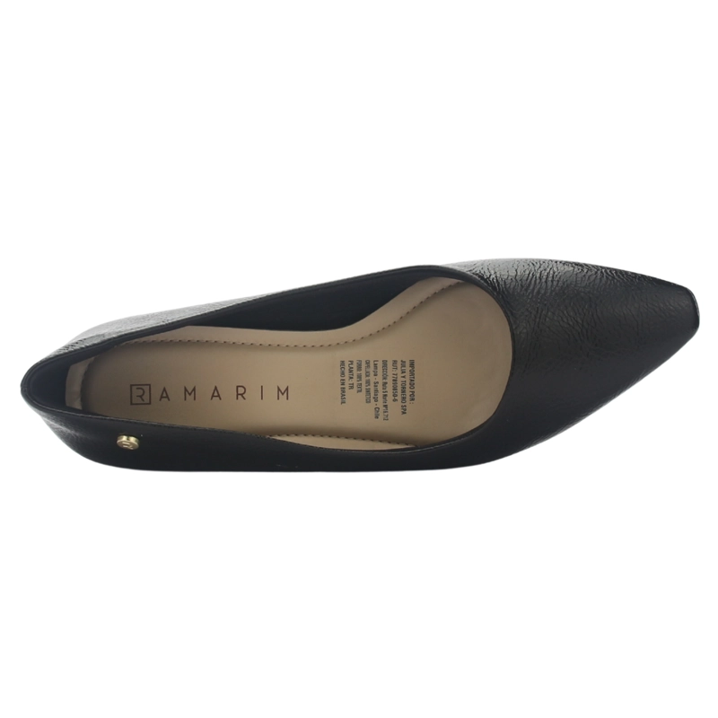 ZAPATO NEGRO MUJER RAMARIM 2551201 CASUAL - 5