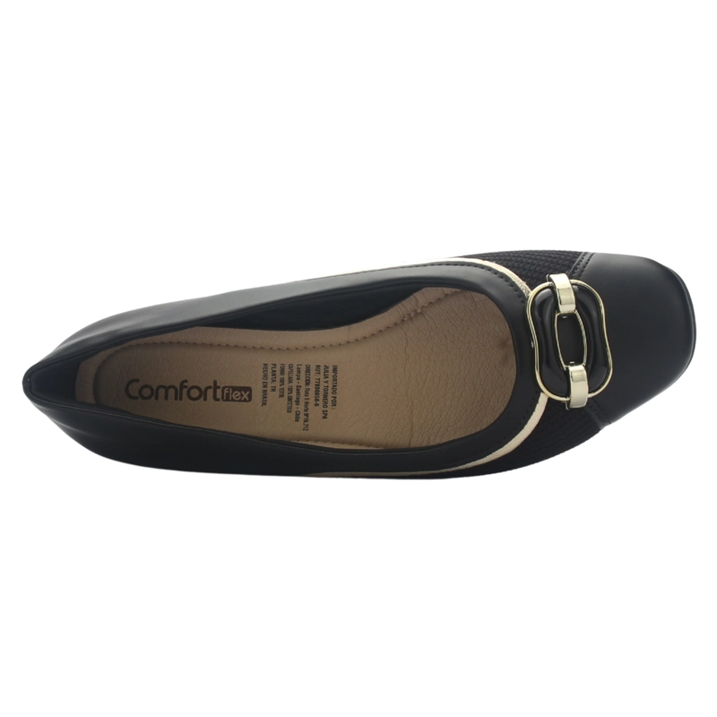 ZAPATO NEGRO MUJER COMFORTFLEX 2595404 CASUAL - 5