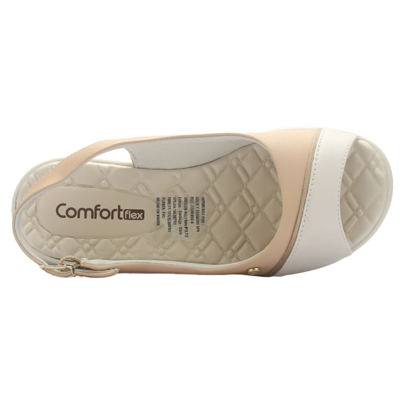SANDALIA MUJER BEIGE COMFORTFLEX 2586405 CASUAL - 5