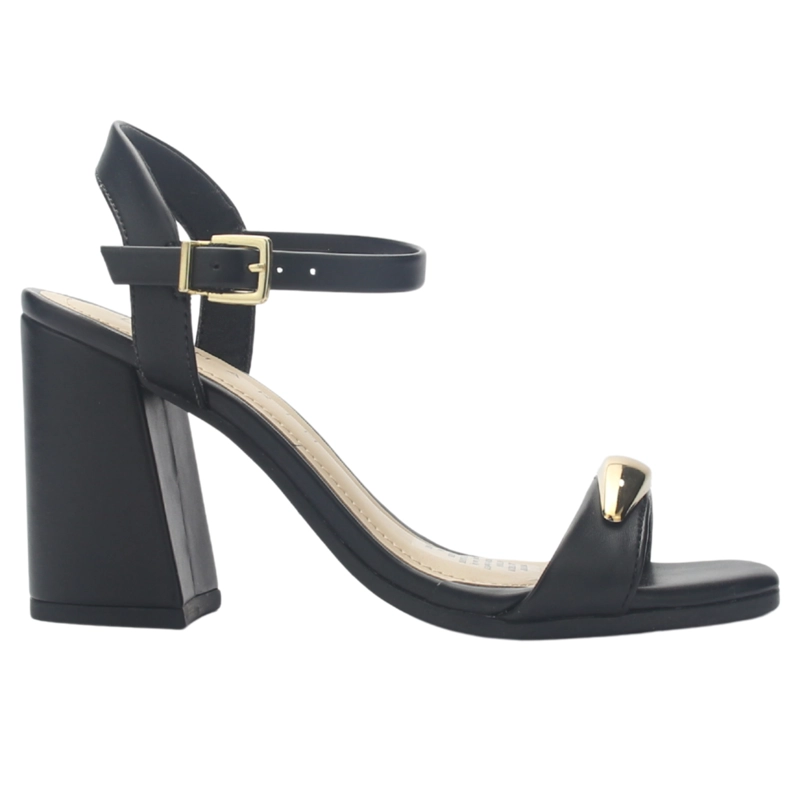 SANDALIA MUJER DE COLOR NEGRO RAMARIM 2541202 CASUAL - 1
