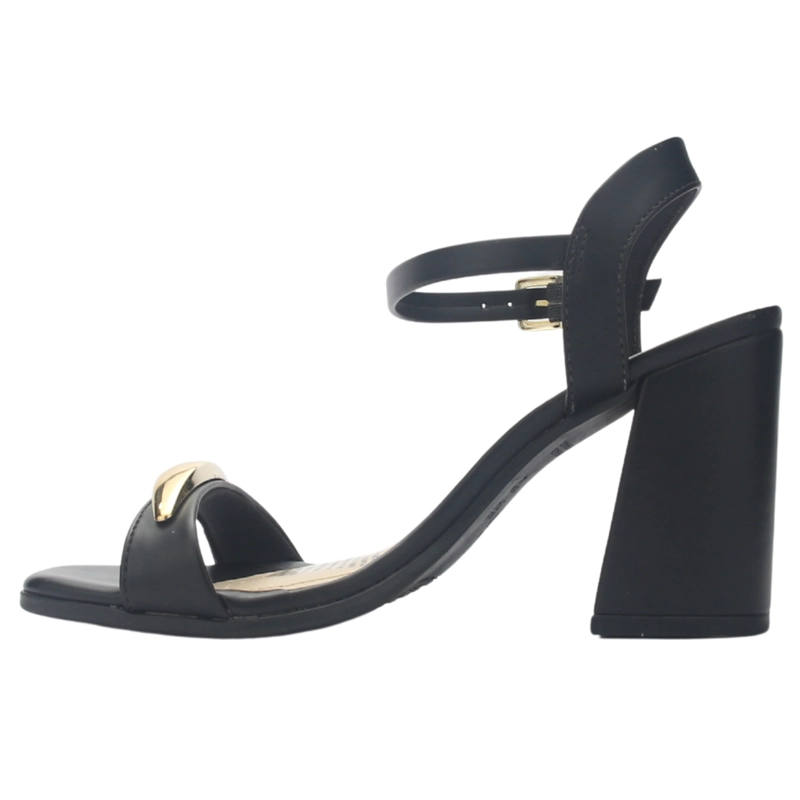 SANDALIA MUJER DE COLOR NEGRO RAMARIM 2541202 CASUAL - 2