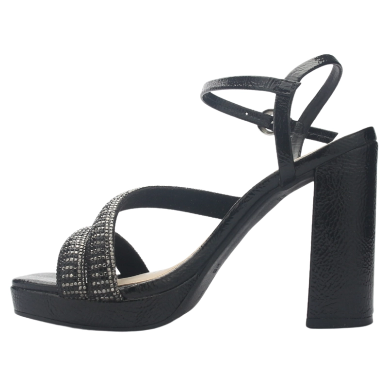 SANDALIA NEGRO MUJER RAMARIM 2557202 CASUAL - 2