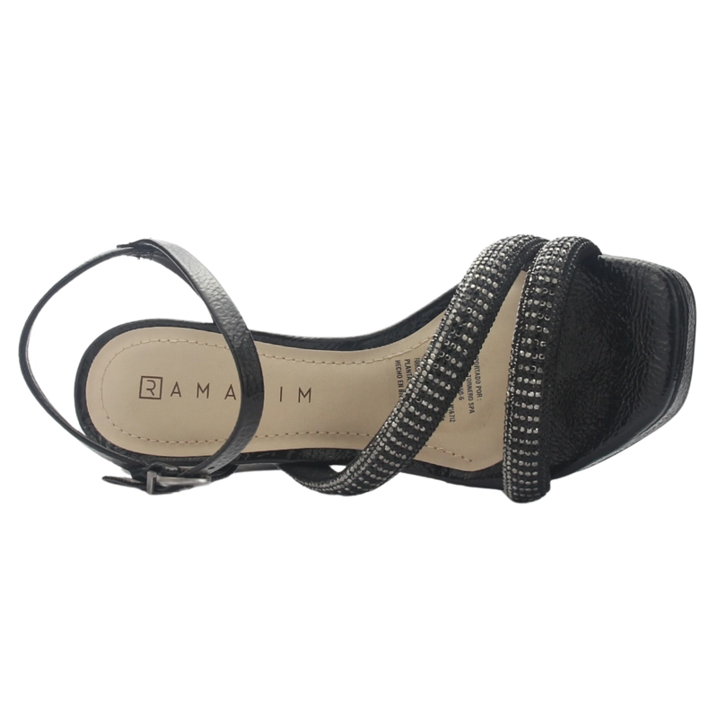 SANDALIA NEGRO MUJER RAMARIM 2557202 CASUAL - 5