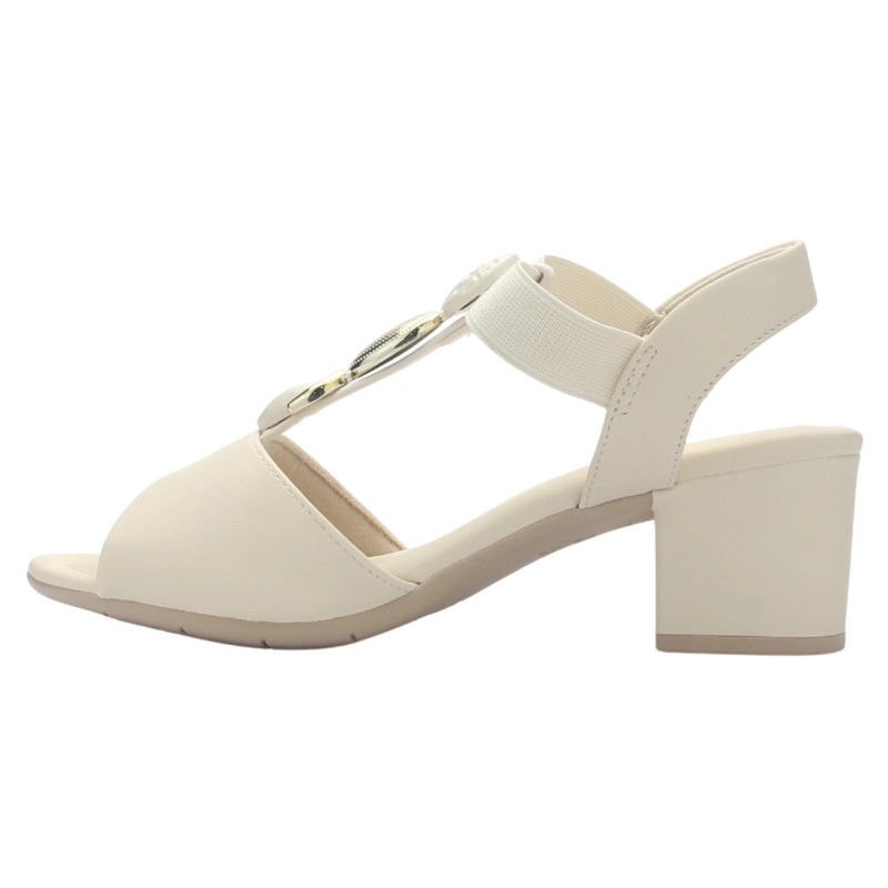 SANDALIA MUJER BEIGE CLARO COMFORTFLEX 2557403 CASUAL - 2