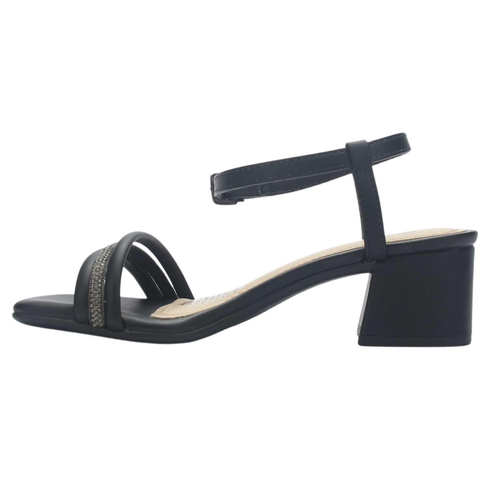 SANDALIA NEGRO MUJER RAMARIM 2530202 CASUAL - 2