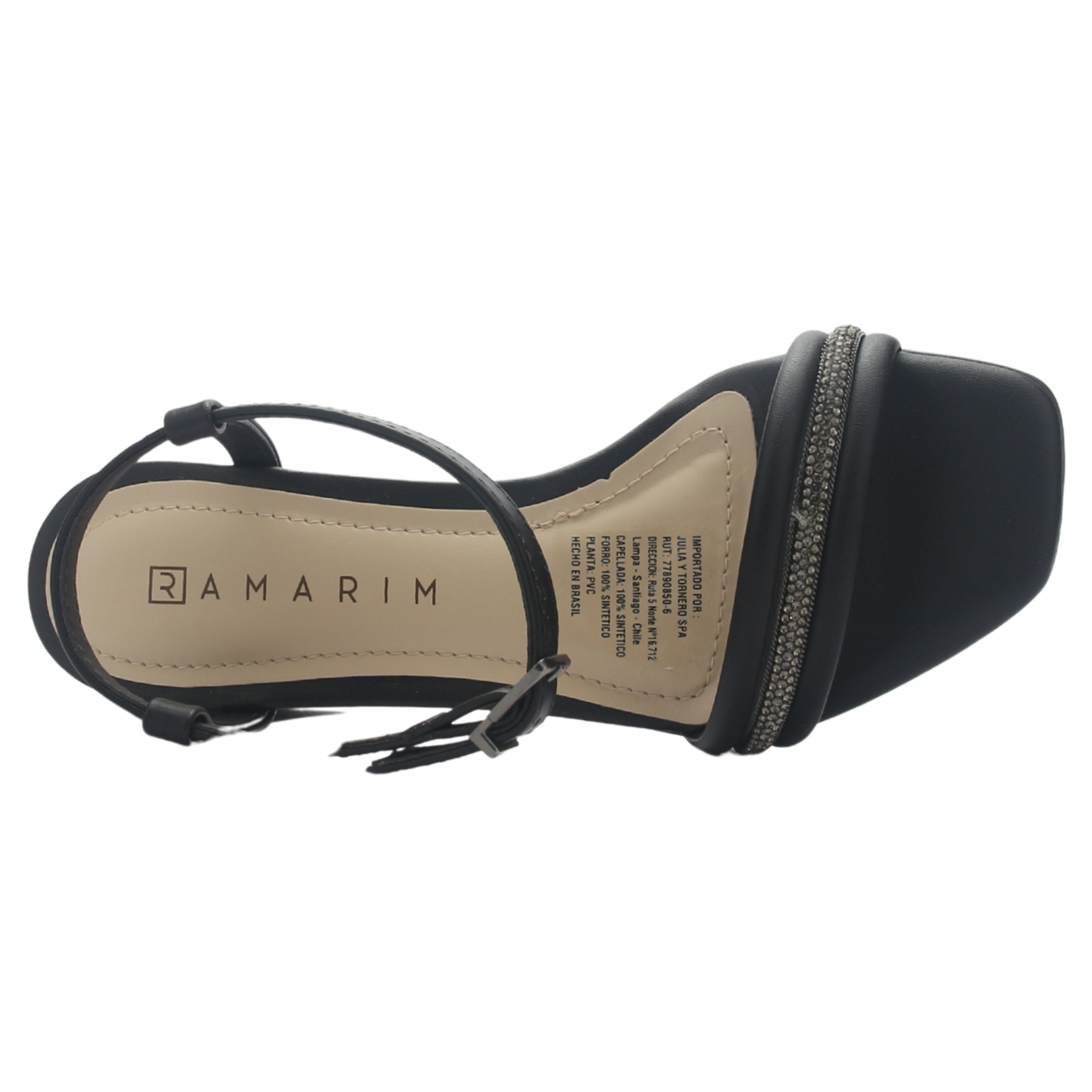 SANDALIA NEGRO MUJER RAMARIM 2530202 CASUAL - 5