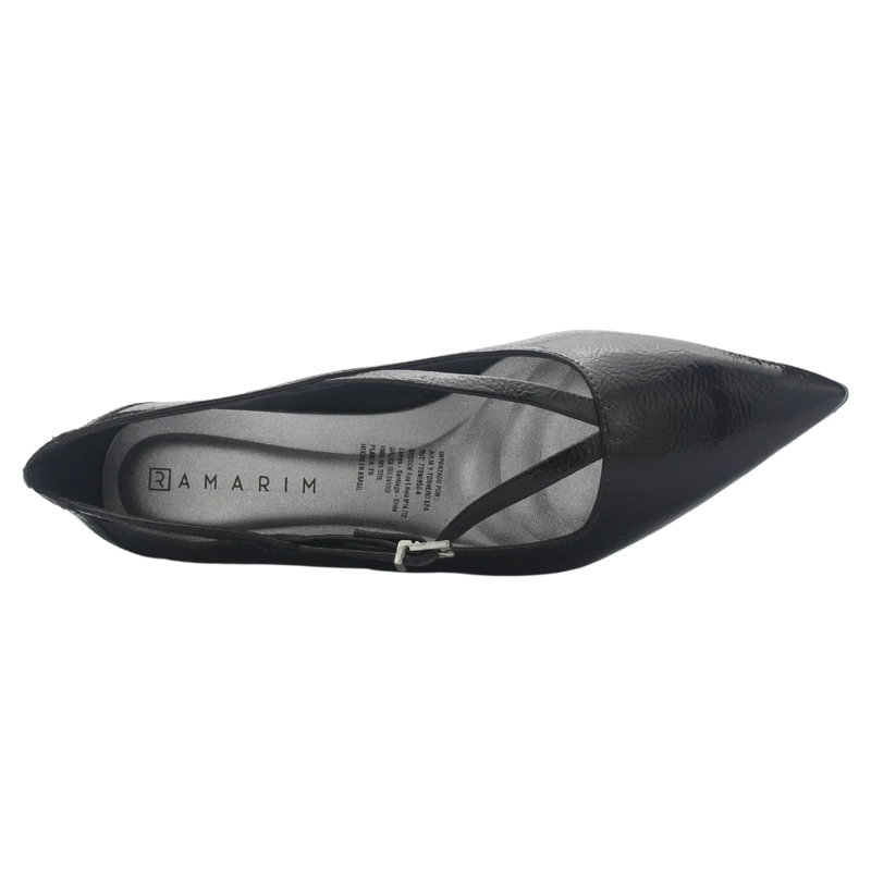 ZAPATO NEGRO MUJER RAMARIM 2515102 CASUAL - 5