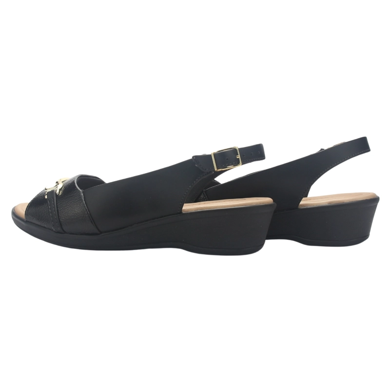 SANDALIA NEGRO MUJER COMFORTFLEX 2572404 CASUAL - 7