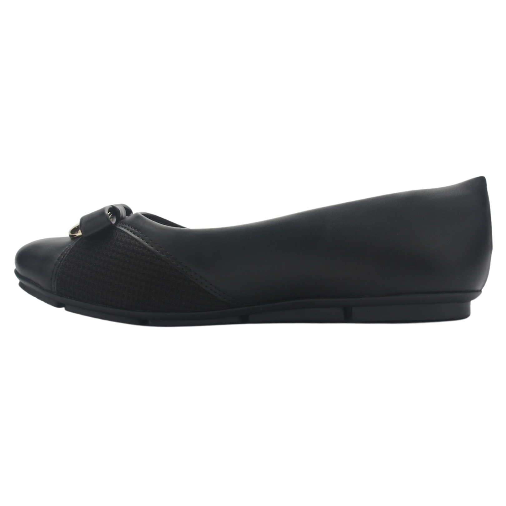 BALLERINA NEGRO MUJER COMFORTFLEX 2563403 CASUAL - 2