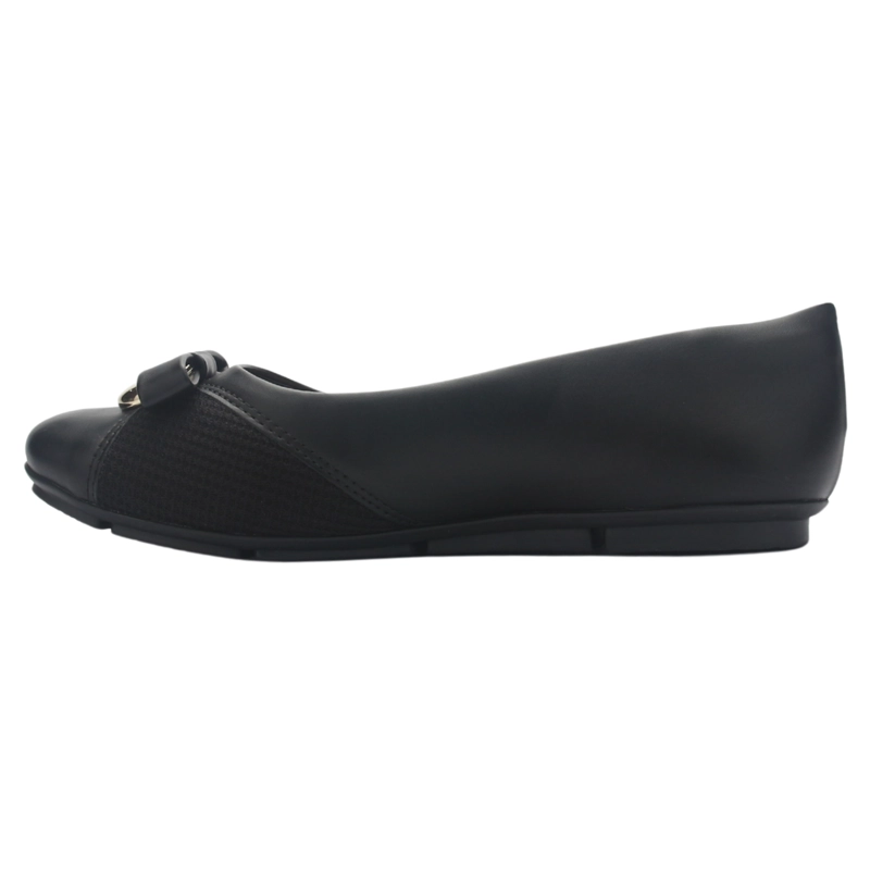 BALLERINA NEGRO MUJER COMFORTFLEX 2563403 CASUAL - 2