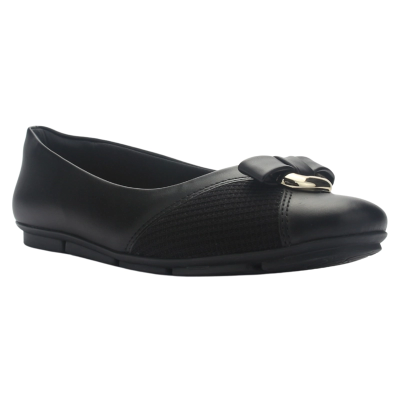 BALLERINA NEGRO MUJER COMFORTFLEX 2563403 CASUAL - 3