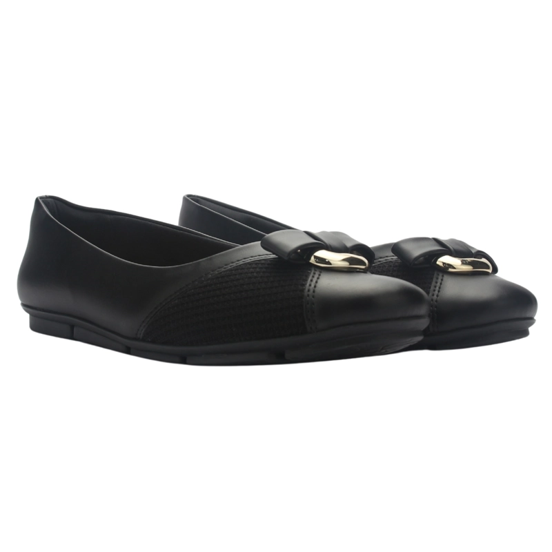 BALLERINA NEGRO MUJER COMFORTFLEX 2563403 CASUAL - 5