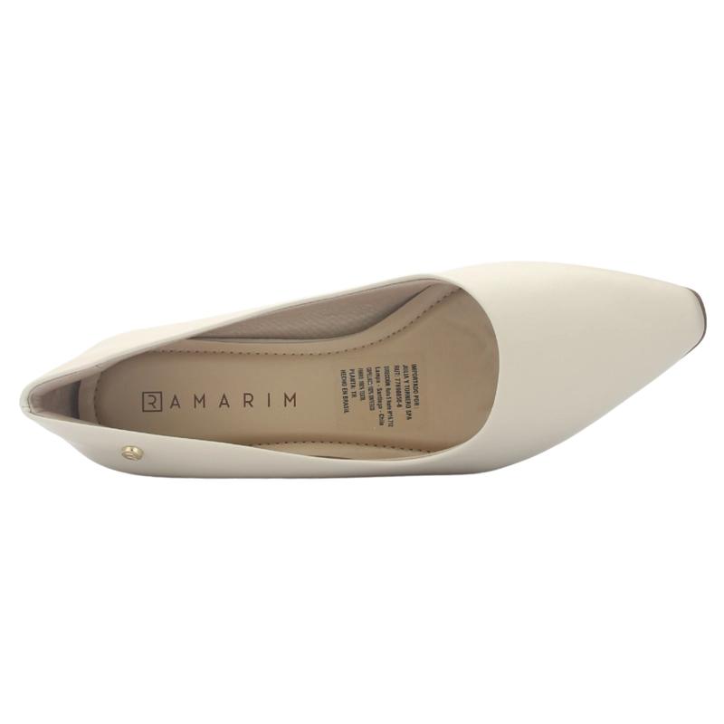 ZAPATO MUJER BLANCO RAMARIM 2551201 CASUAL - 5