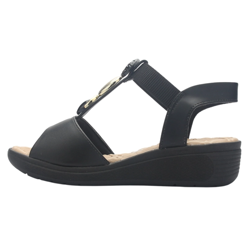 SANDALIA NEGRO MUJER COMFORTFLEX 2586404 CASUAL - 2