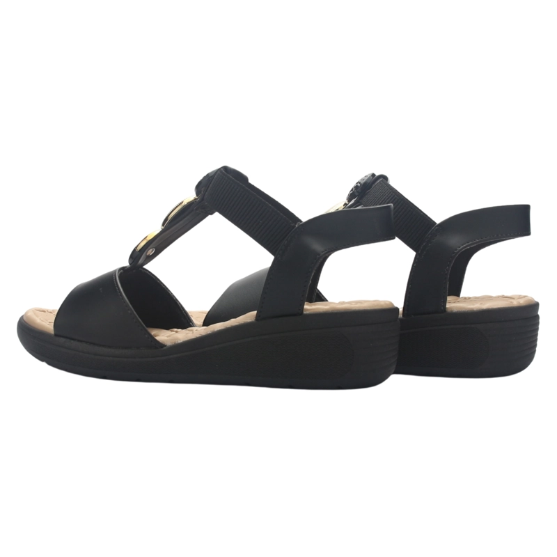 SANDALIA NEGRO MUJER COMFORTFLEX 2586404 CASUAL - 7