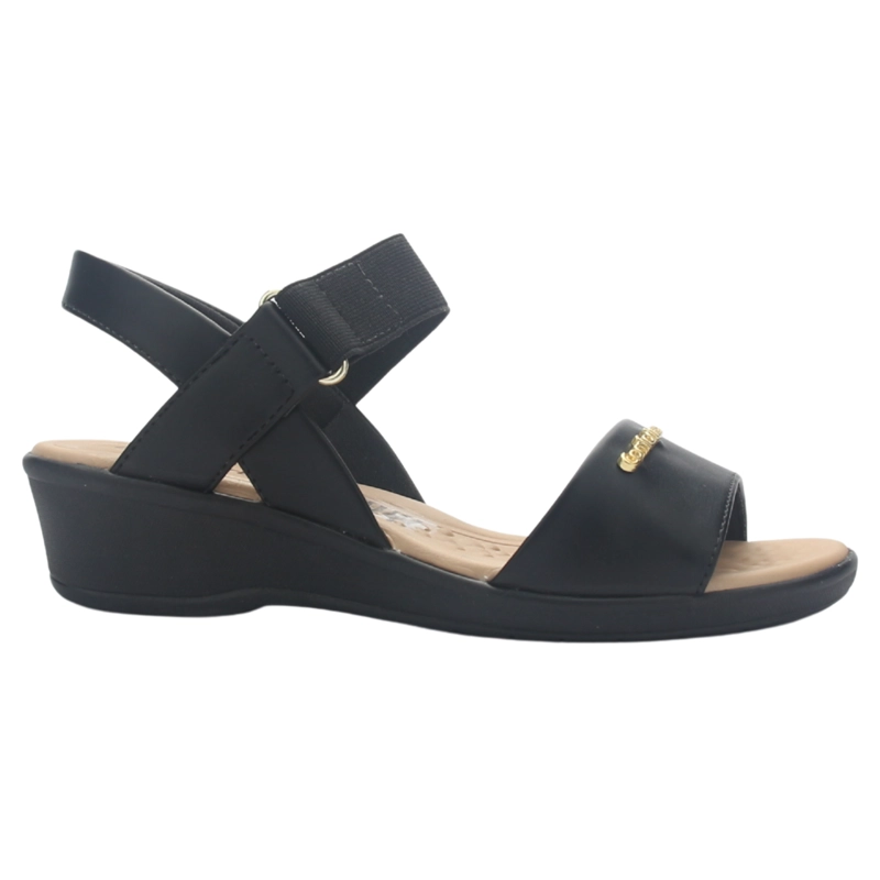 SANDALIA NEGRO MUJER COMFORTFLEX 2572403 CASUAL - 1