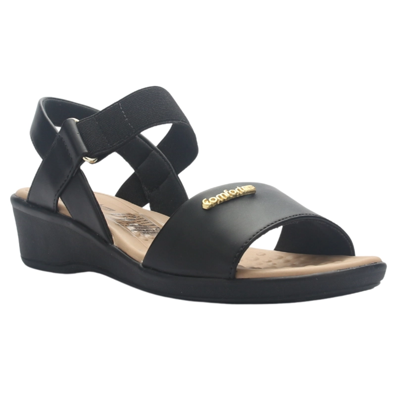 SANDALIA NEGRO MUJER COMFORTFLEX 2572403 CASUAL - 3