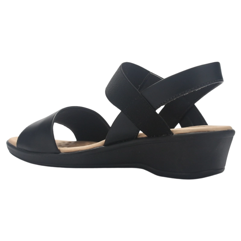 SANDALIA NEGRO MUJER COMFORTFLEX 2572403 CASUAL - 4