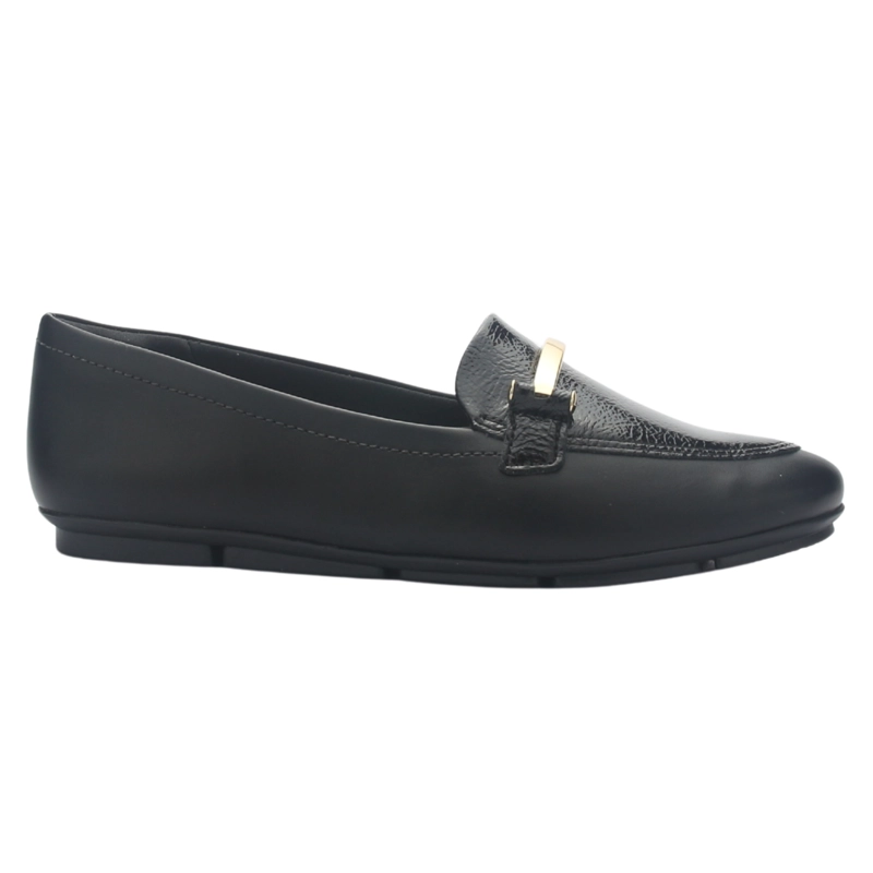 MOCASIN NEGRO MUJER COMFORTFLEX 2563404 CASUAL - 1