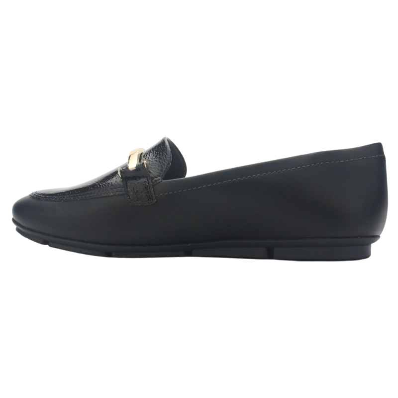 MOCASIN NEGRO MUJER COMFORTFLEX 2563404 CASUAL - 2