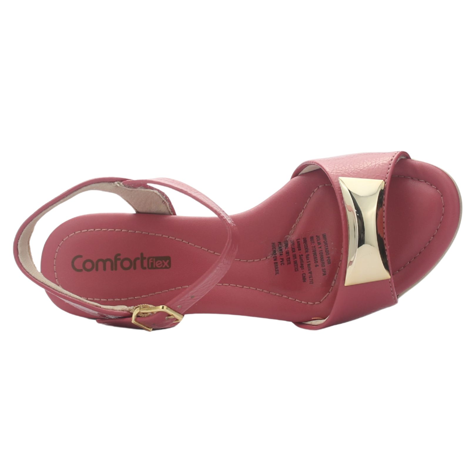SANDALIA MUJER FUCSIA COMFORTFLEX 2557402 CASUAL - 5