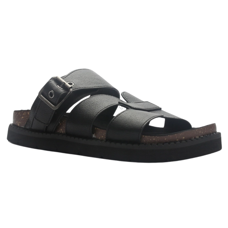 SANDALIA MUJER CASUAL NEGRO CHALADA NERU-1 - 3