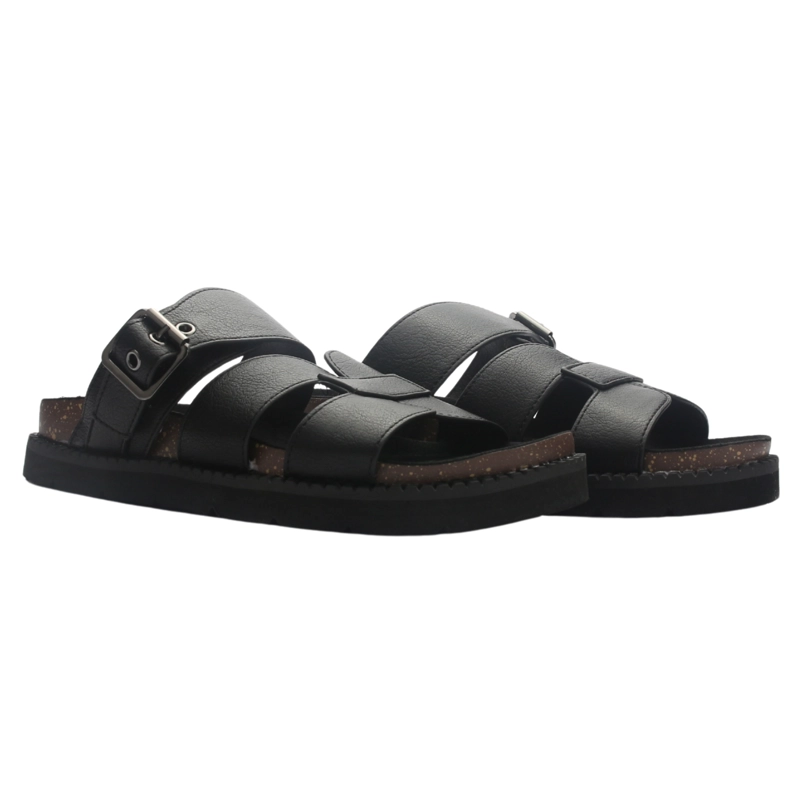 SANDALIA MUJER CASUAL NEGRO CHALADA NERU-1 - 6