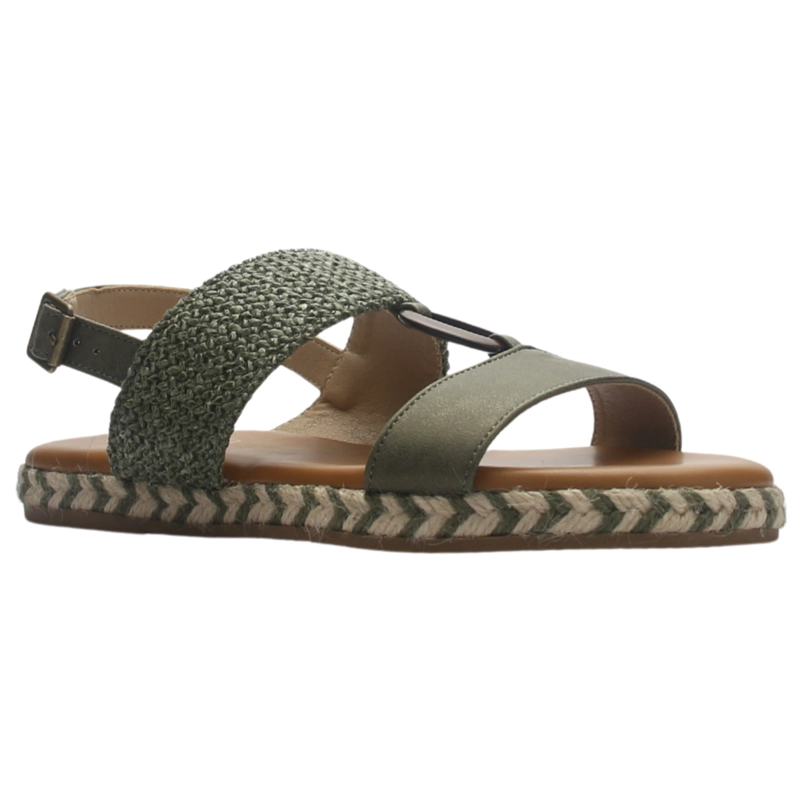 SANDALIA MUJER CASUAL OLIVA CHALADA MURANO-1 - 3