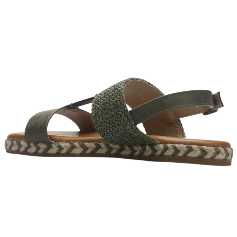 SANDALIA MUJER CASUAL OLIVA CHALADA MURANO-1 - 4