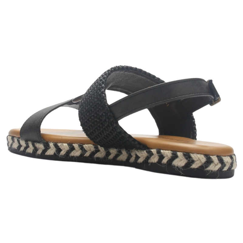 SANDALIA MUJER CASUAL NEGRO CHALADA MURANO-1 - 4