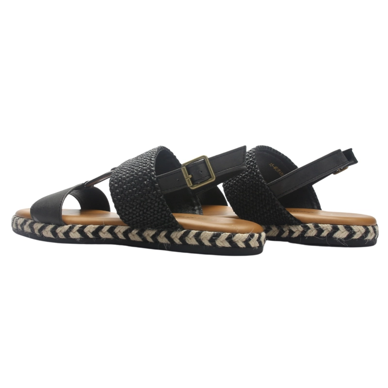 SANDALIA MUJER CASUAL NEGRO CHALADA MURANO-1 - 6