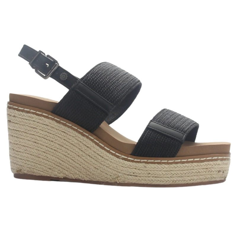 SANDALIA MUJER CASUAL NEGRO CHALADA POLEFOM-1 - 1