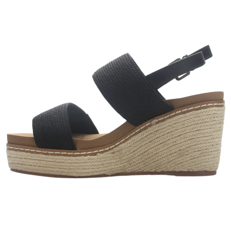 SANDALIA MUJER CASUAL NEGRO CHALADA POLEFOM-1 - 2