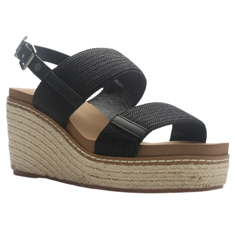 SANDALIA MUJER CASUAL NEGRO CHALADA POLEFOM-1 - 3