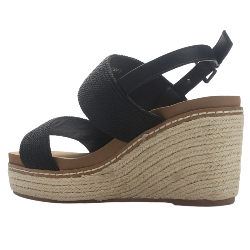 SANDALIA MUJER CASUAL NEGRO CHALADA POLEFOM-1 - 4