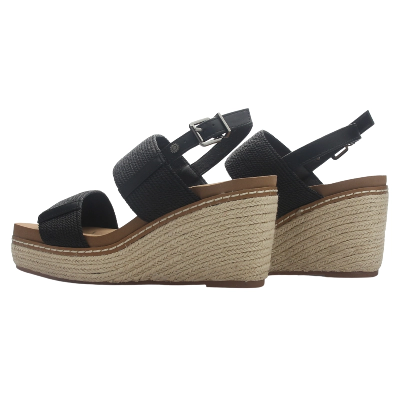 SANDALIA MUJER CASUAL NEGRO CHALADA POLEFOM-1 - 6