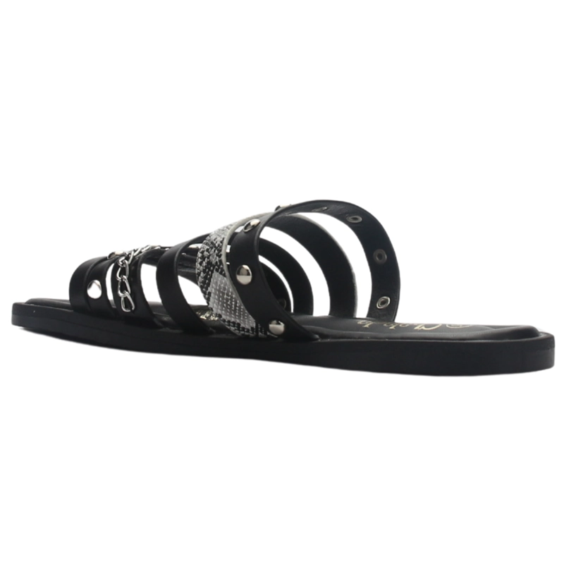SANDALIA MUJER CASUAL NEGRO CHALADA BELLAGIO-7 - 4