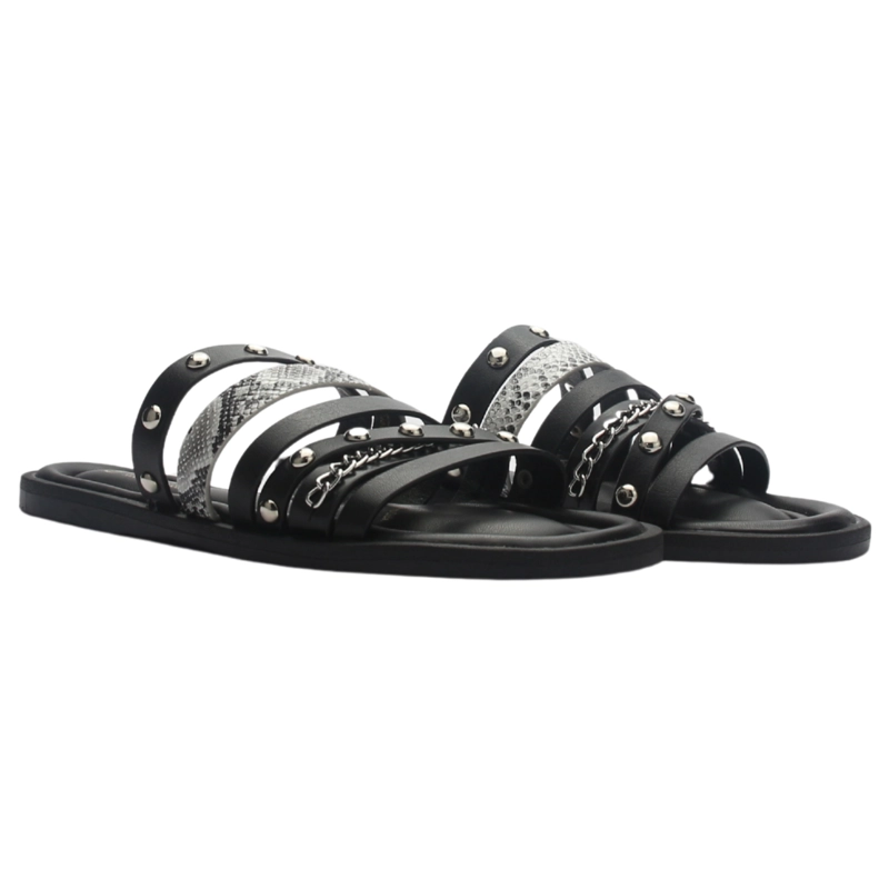 SANDALIA MUJER CASUAL NEGRO CHALADA BELLAGIO-7 - 5