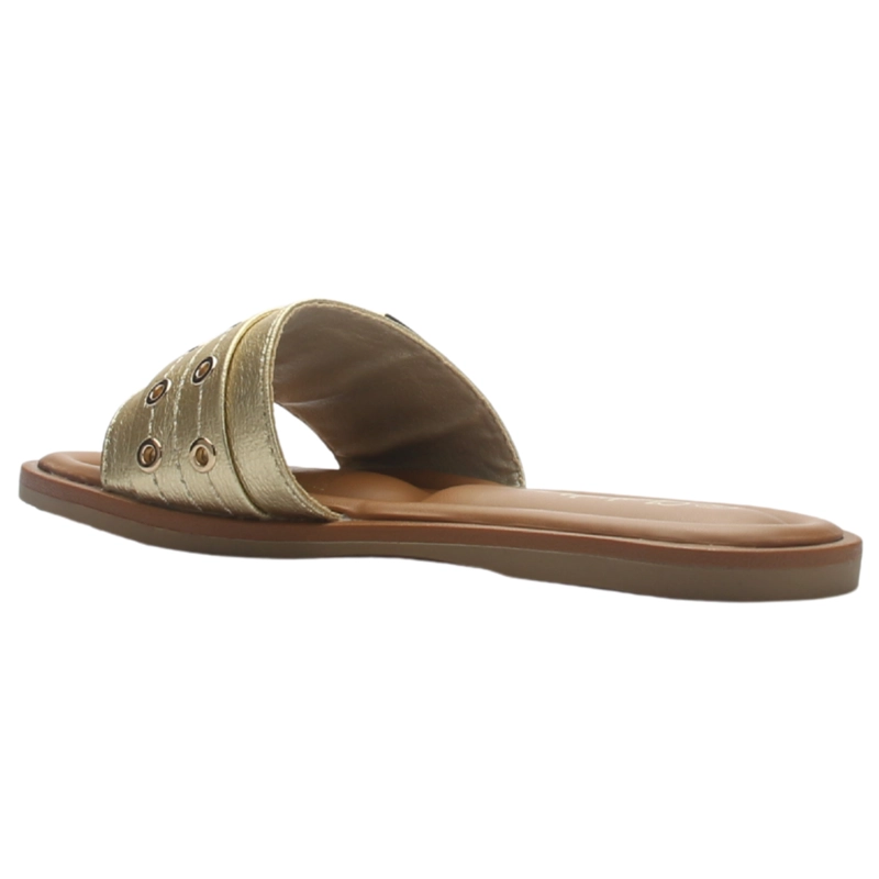 SANDALIA MUJER CASUAL DORADA CHALADA BELLAGIO-1 - 4