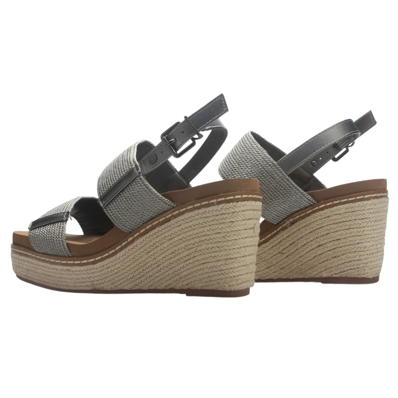SANDALIA MUJER CASUAL PLATEADA CHALADA POLEFOM-1 - 6